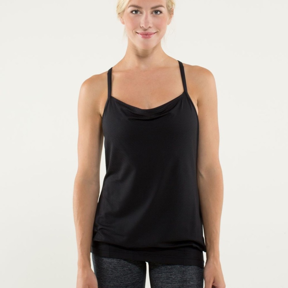 Lululemon | Black CYB Tank
